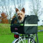 Hundefahrradkorb für den Gepäckträger